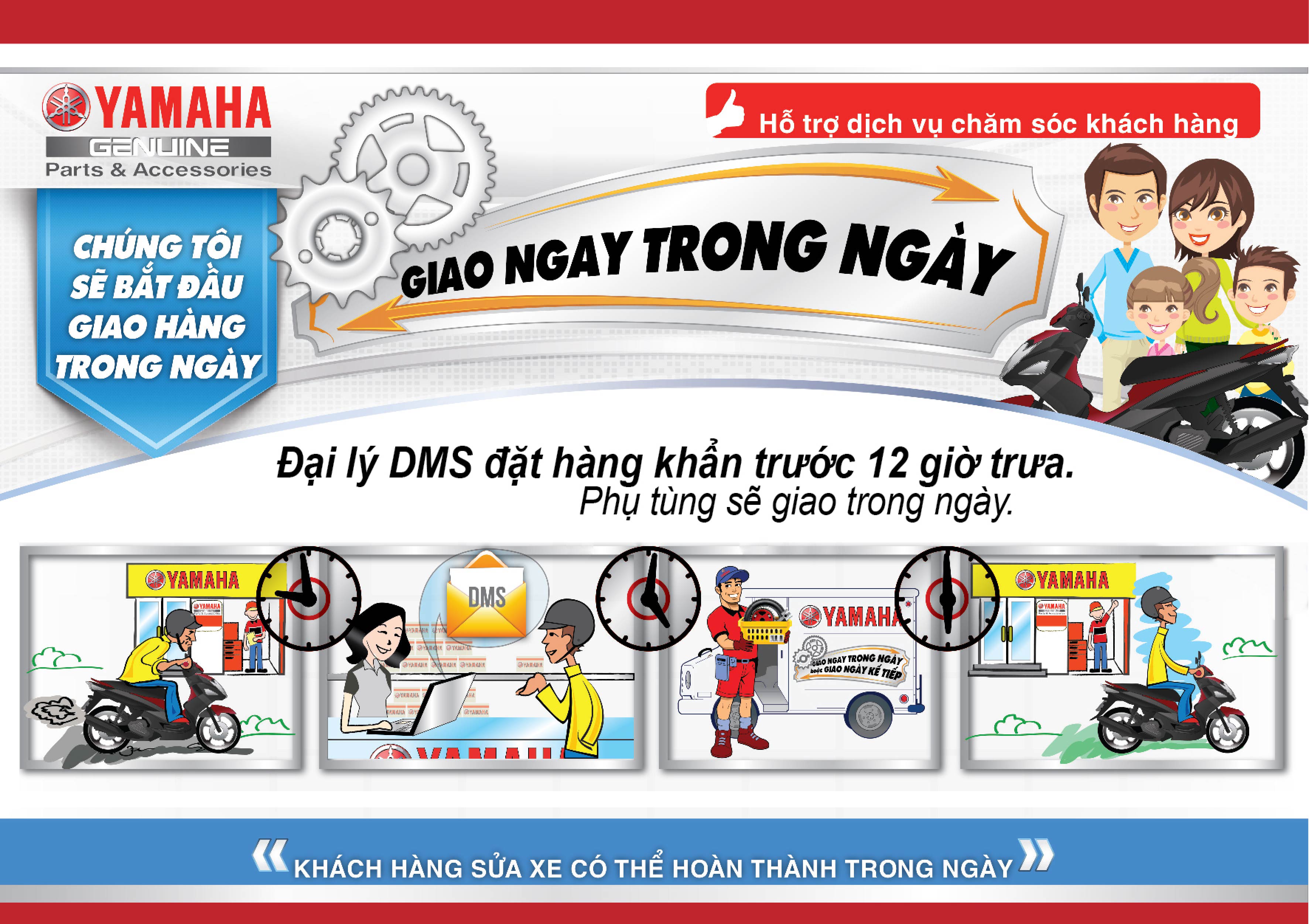 Chính sách giao ngay trong ngày